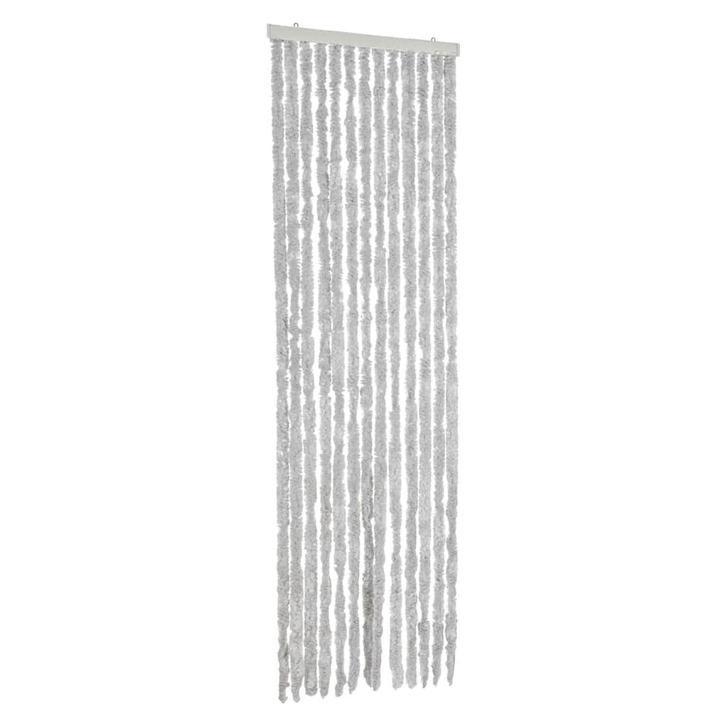 Fluegardin grå 56x200 cm chenille