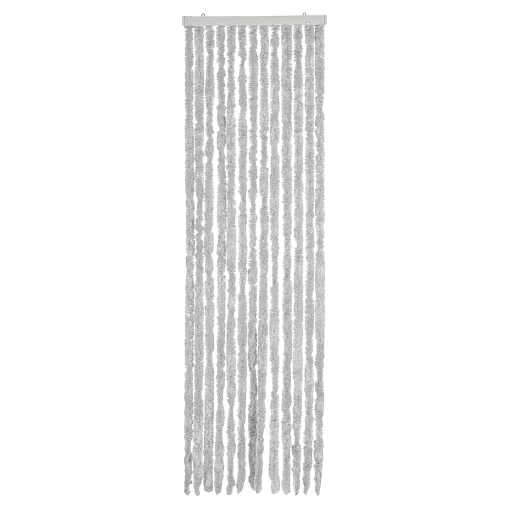 Fluegardin grå 56x200 cm chenille