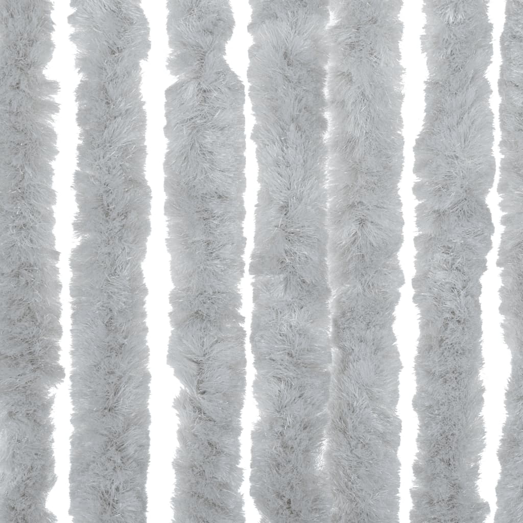 Fluegardin grå 90x220 cm chenille