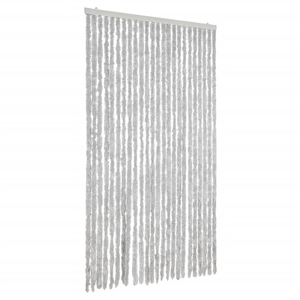 Fluegardin grå 100x230 cm chenille