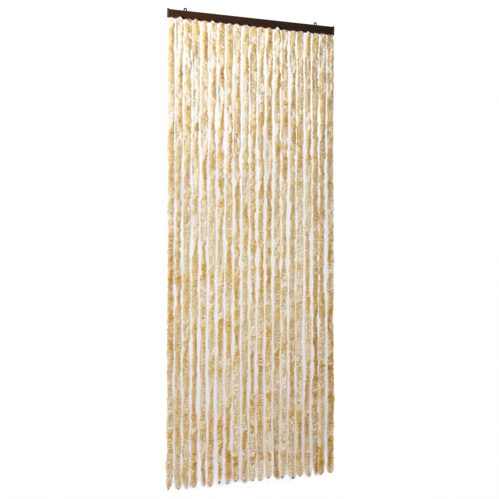 Fluegardin beige 100x200 cm chenille