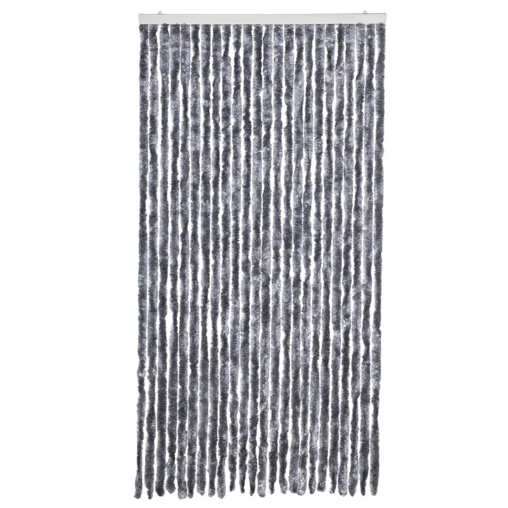 Fluegardin sølv 100x200 cm chenille