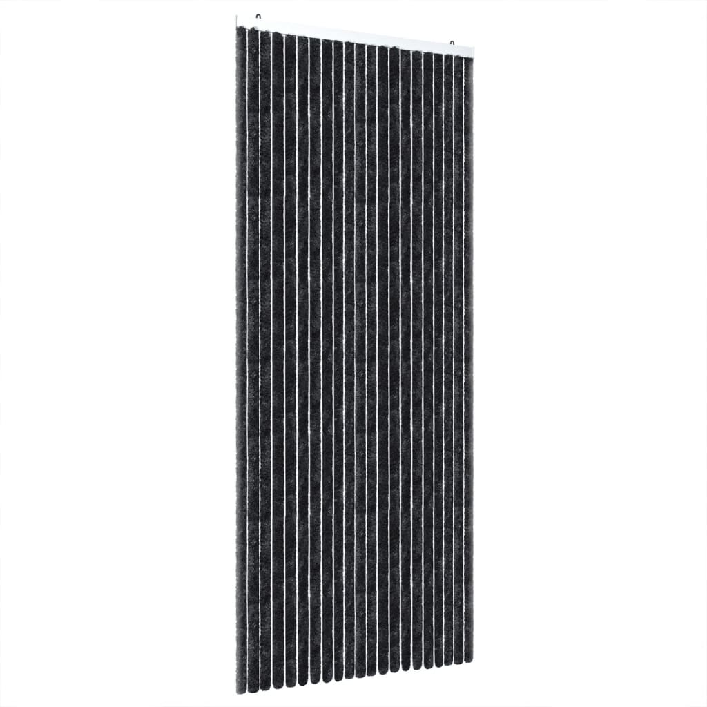 Fluegardin antrasitt 100x200 cm chenille