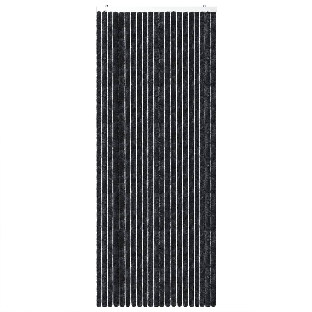 Fluegardin antrasitt 100x200 cm chenille