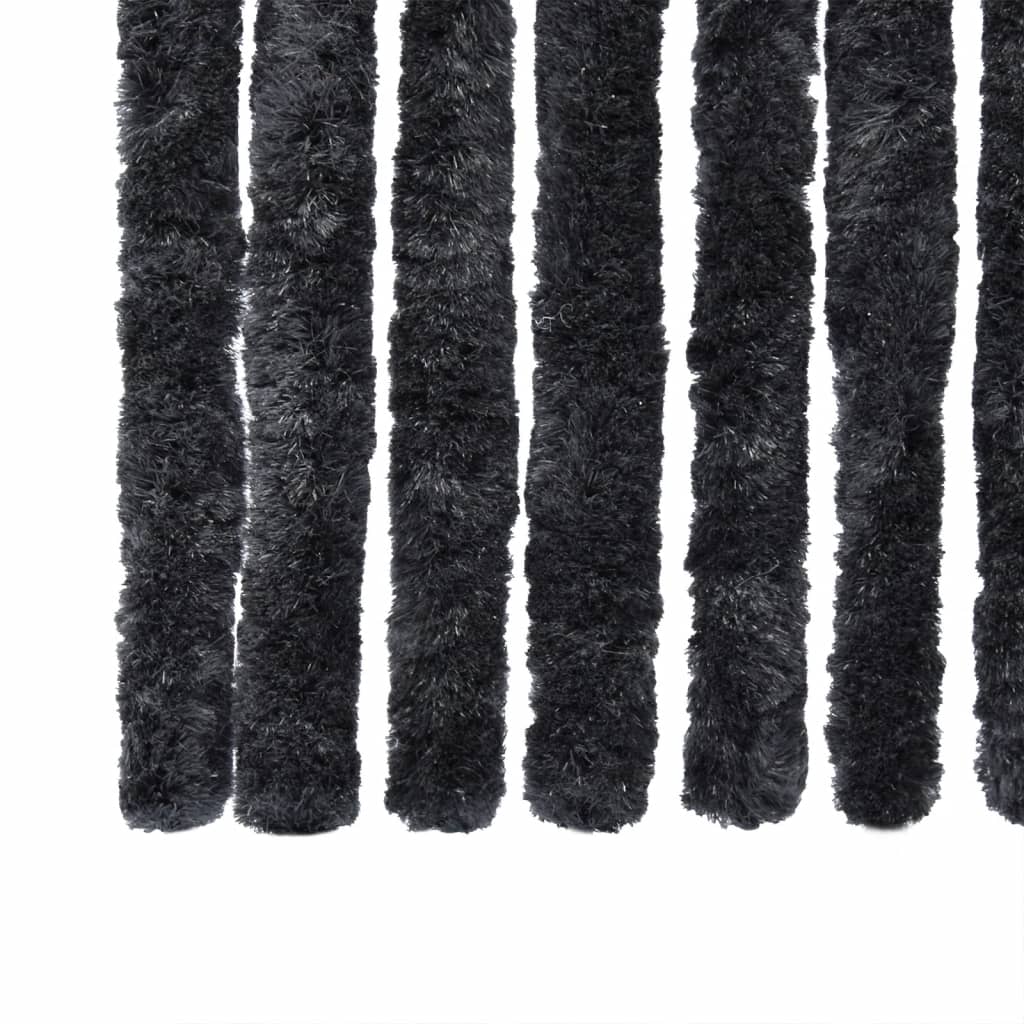 Fluegardin antrasitt 100x200 cm chenille