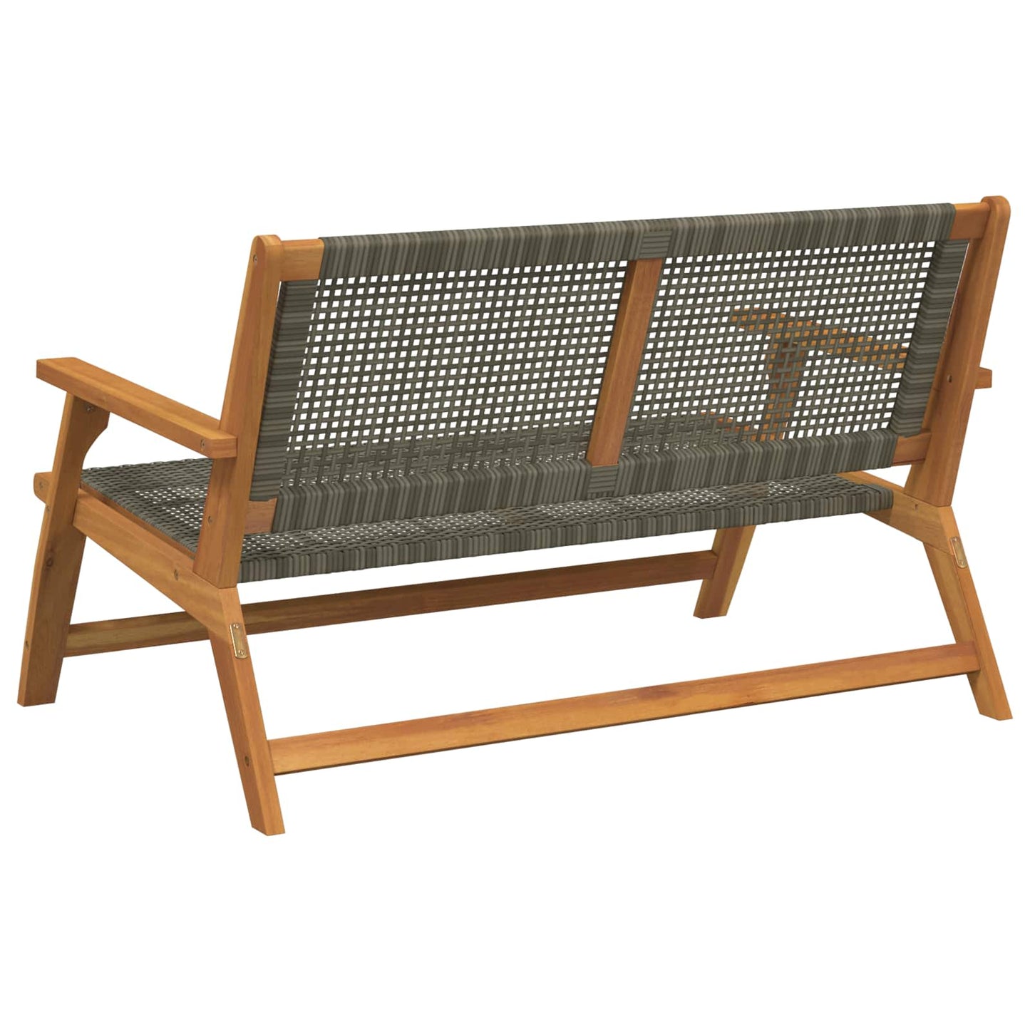 Hagemøbler Grå 122 x 78 x 73 cm Solid akasietre