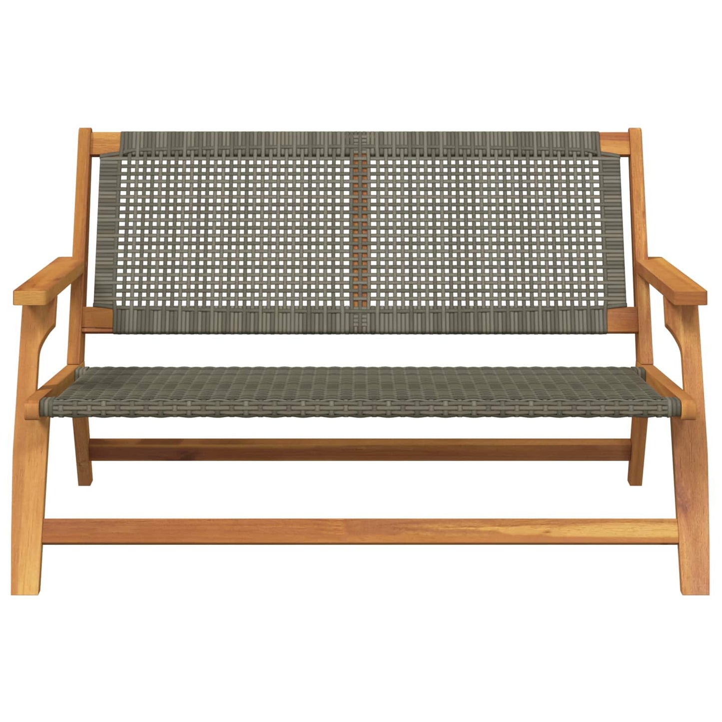 Hagemøbler Grå 122 x 78 x 73 cm Solid akasietre