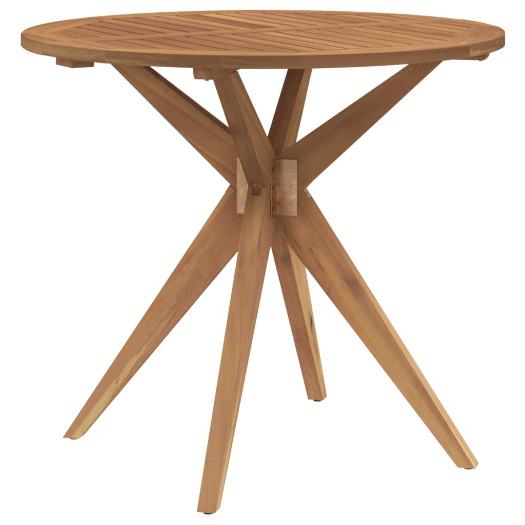 Hagebord rundt Ø85x75 cm heltre akasie