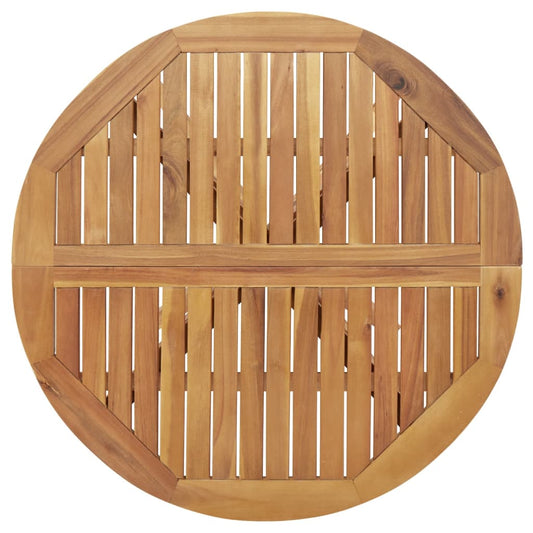 Hagebord rundt Ø85x75 cm heltre akasie