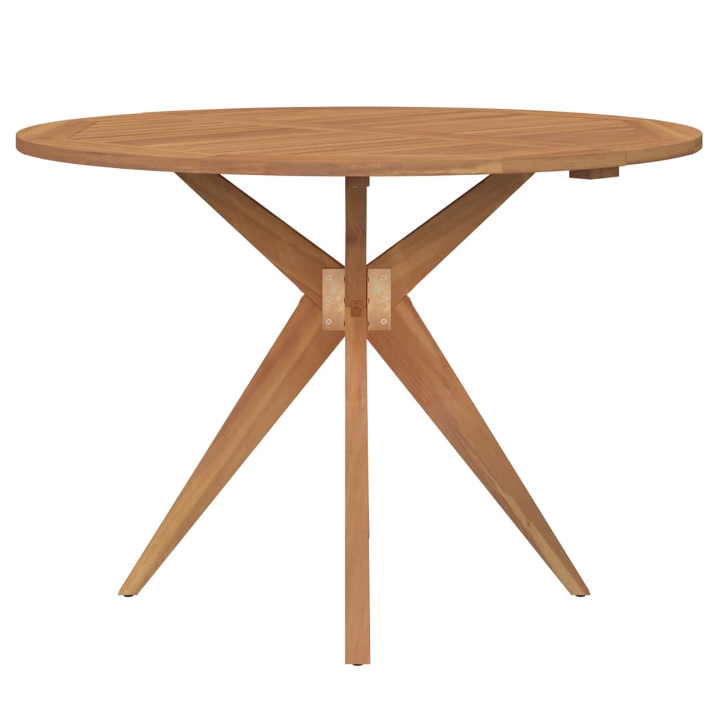 Hagebord rundt Ø110x75 cm heltre akasie
