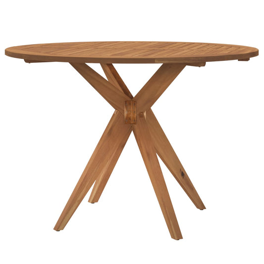 Hagebord rundt Ø110x75 cm heltre akasie