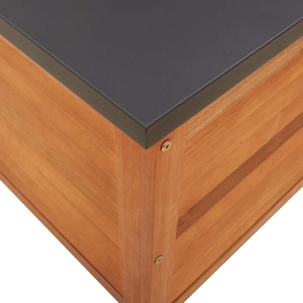 Putekasse 60x50x55 cm heltre eukalyptus