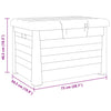 Putekasse antrasitt 73x50,5x46,5 cm polypropylen