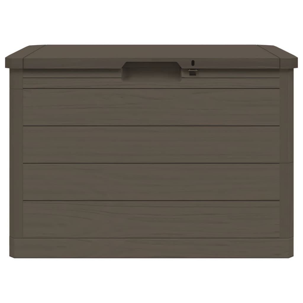 Putekasse brun 77,5x44,5x53 cm polypropylen