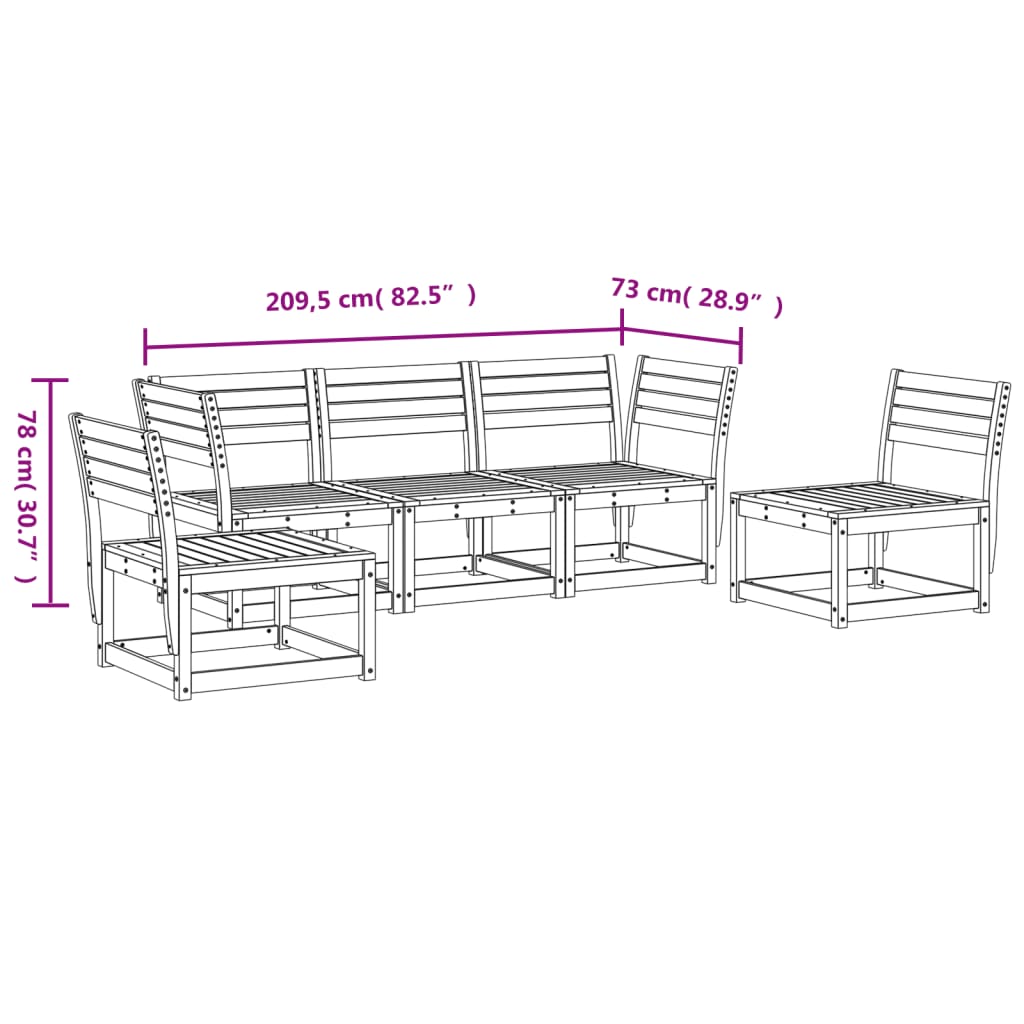 Hagesofagruppe 5 deler hvit heltre furu