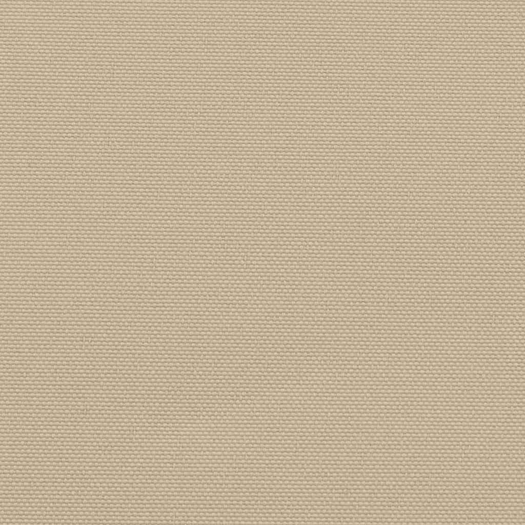 Uttrekkbar sidemarkise beige 117x300 cm vidaXL