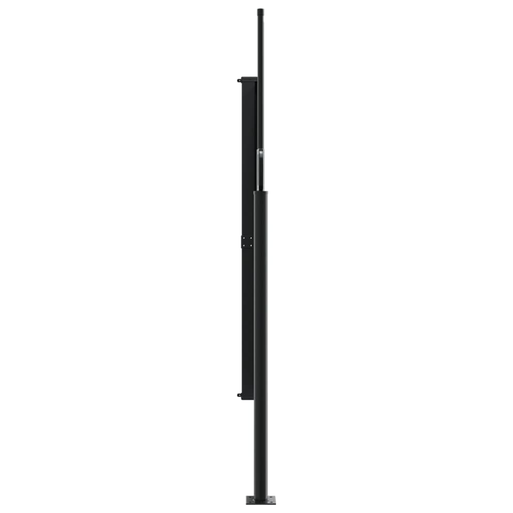 Uttrekkbar sidemarkise beige 160x300 cm