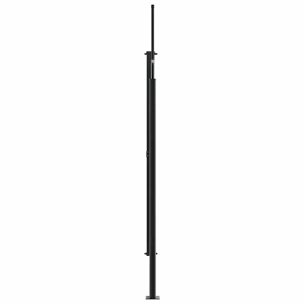 Uttrekkbar sidemarkise antrasitt 200x300 cm