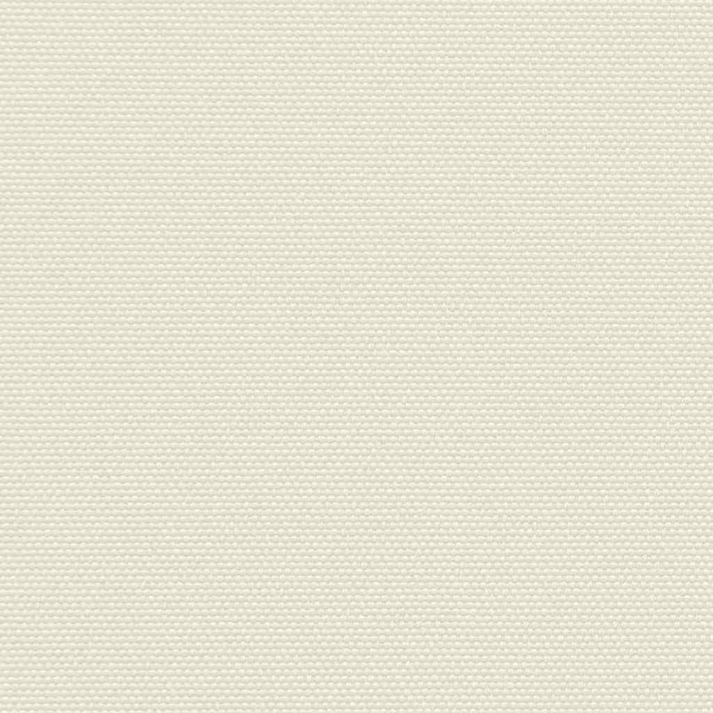 Uttrekkbar sidemarkise kremhvit 200x500 cm