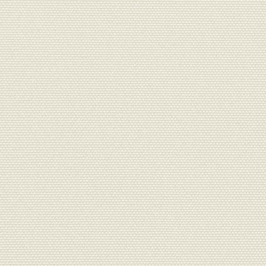 Uttrekkbar sidemarkise kremhvit 220x500 cm