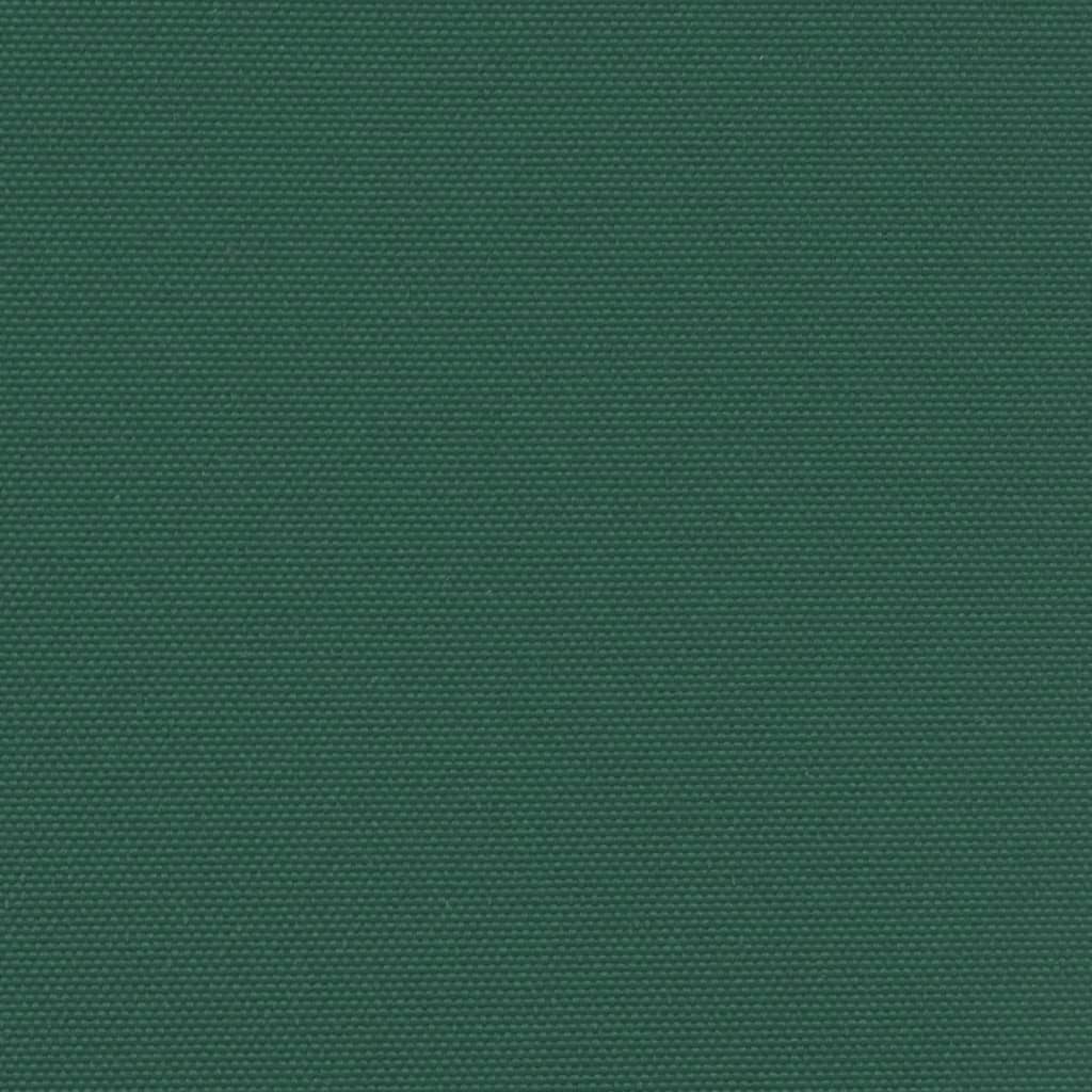 Uttrekkbar sidemarkise mørkegrønn 180x600 cm