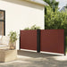 Uttrekkbar sidemarkise 120x600 cm brun