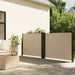 Uttrekkbar sidemarkise beige 120x600 cm