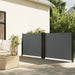 Uttrekkbar sidemarkise 140x600 cm antrasitt