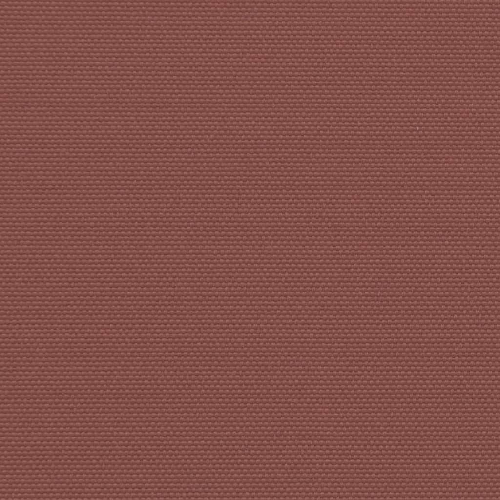 Uttrekkbar sidemarkise 140x600 cm brun