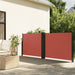 Uttrekkbar sidemarkise terrakotta 140x600 cm