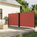 Uttrekkbar sidemarkise terrakotta 160x600 cm