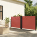 Uttrekkbar sidemarkise 100x1000 cm terrakotta