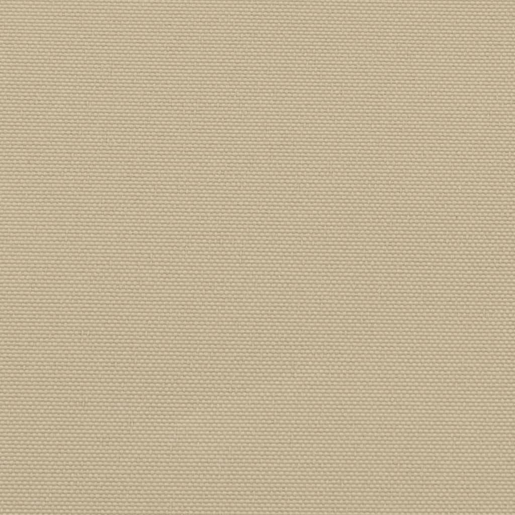 Uttrekkbar sidemarkise 120x1000 cm beige