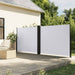 Uttrekkbar sidemarkise 180x1000 cm hvit