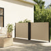 Uttrekkbar sidemarkise beige 120x1200 cm