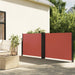 Uttrekkbar sidemarkise terrakotta 140x1200 cm