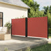 Uttrekkbar sidemarkise 160x1200 cm terrakotta