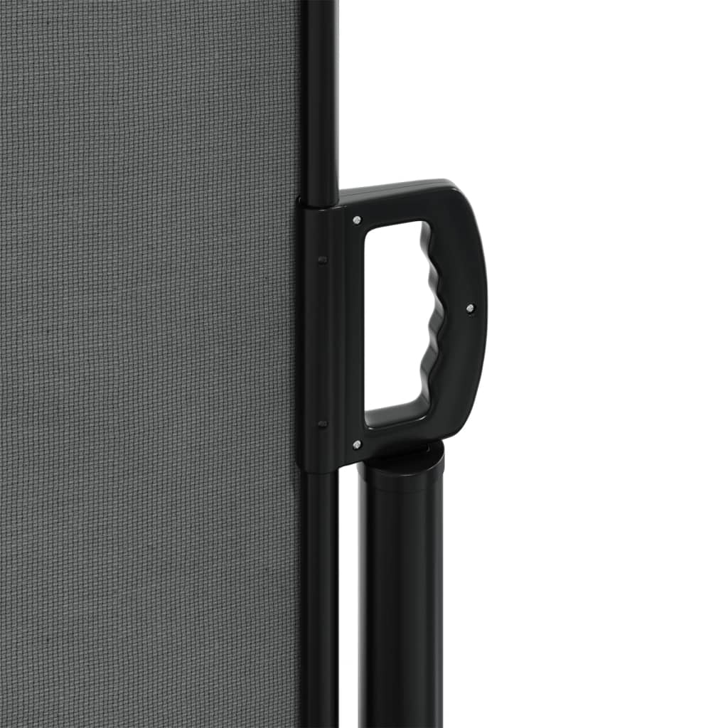 Uttrekkbar sidemarkise 180x1200 cm antrasitt