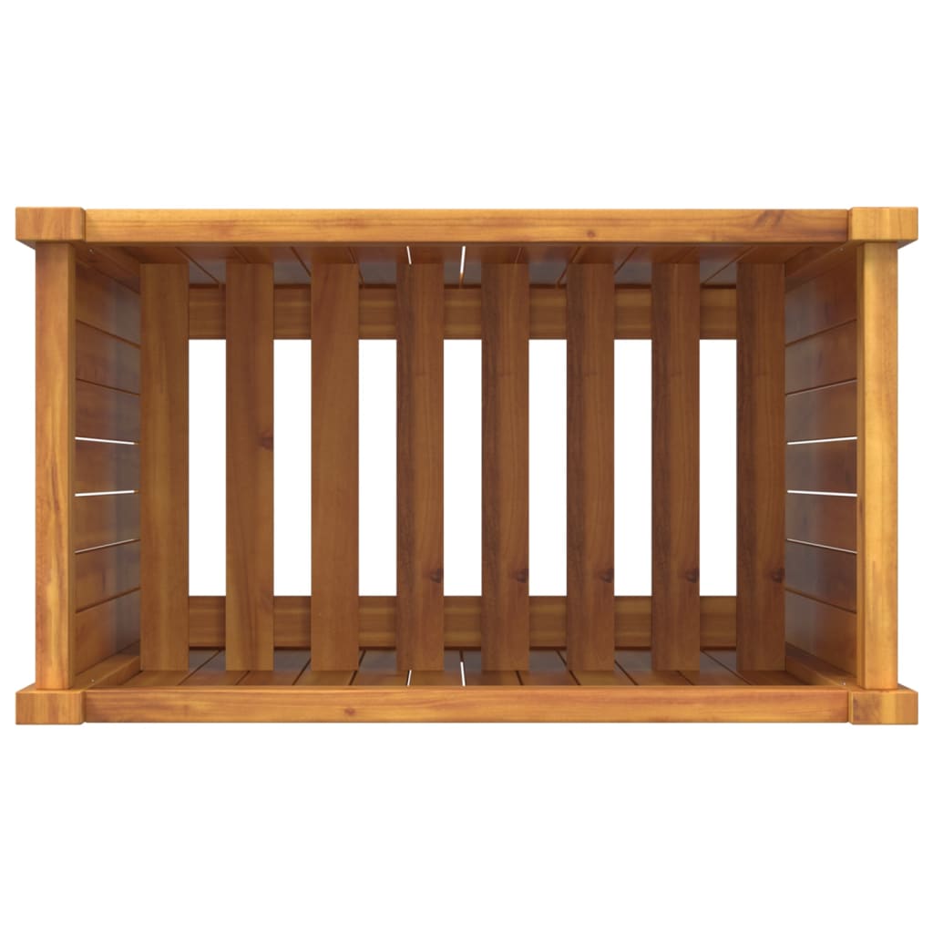 Plantekasse med foring 54x31x75 cm helte akasie