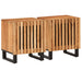 Nattbord 2 stk 40x34x46 cm heltre akasie
