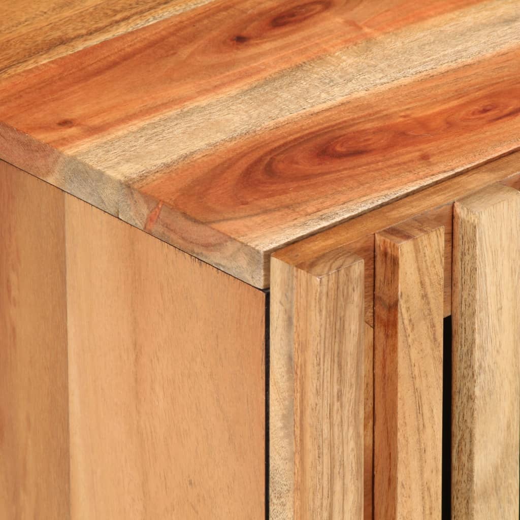 Nattbord 2 stk 40x34x46 cm heltre akasie