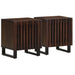 Nattbord 2 stk 40x34x46 cm heltre mango
