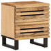 Nattbord 40x34x46 cm grovt heltre mangotre