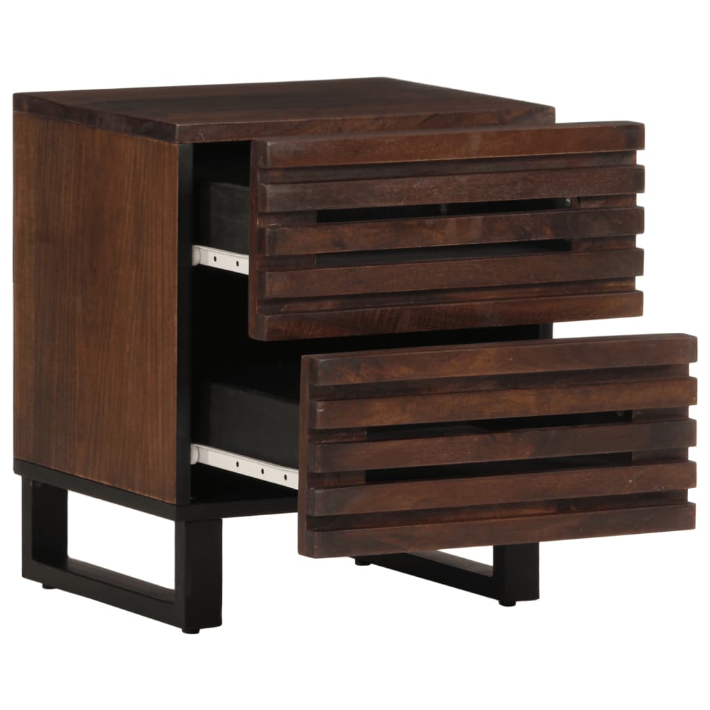 Nattbord 40x34x46 cm heltre mango