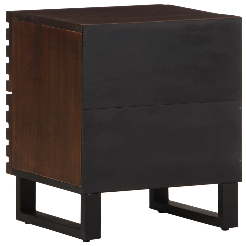 Nattbord 40x34x46 cm heltre mango