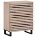Skjenk hvit 60x34x75 cm heltre mango