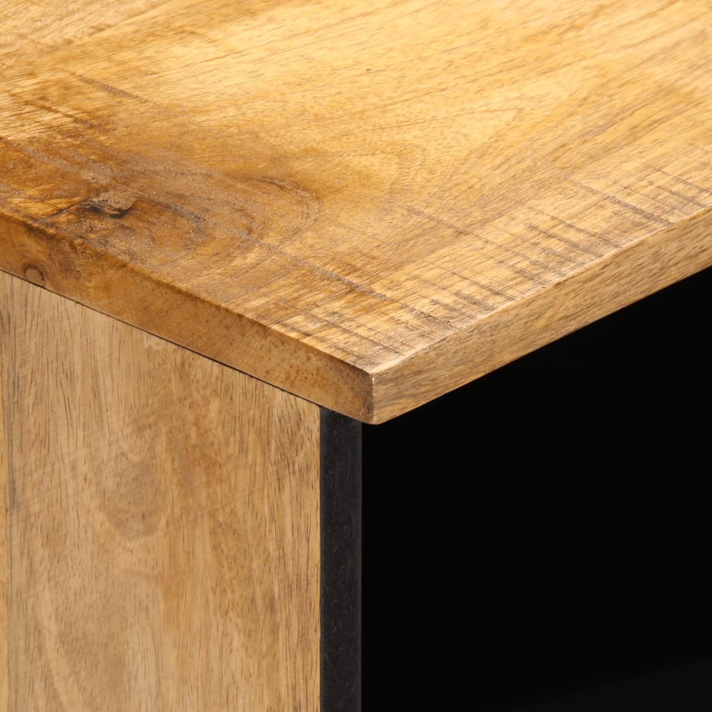 Nattbord 2 stk 40x34x46 cm grovt heltre mangotre