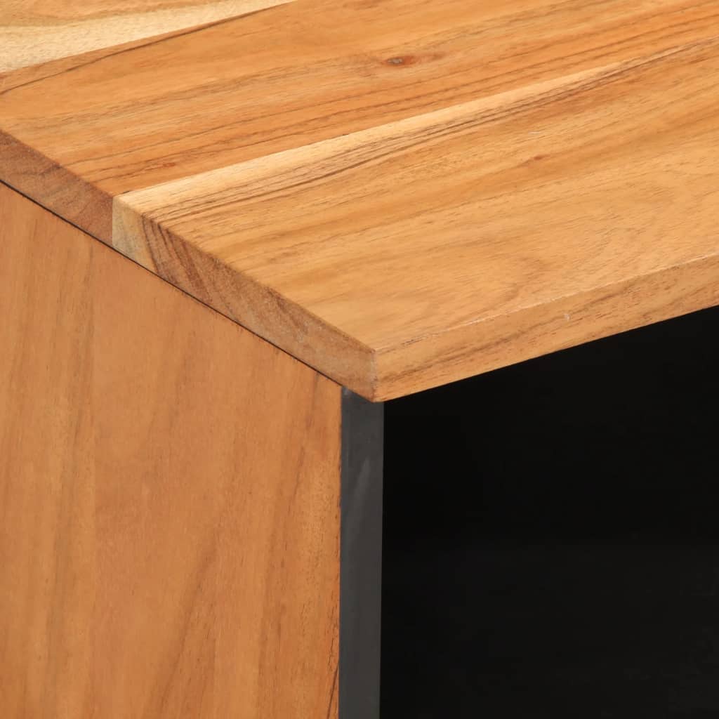 Nattbord 2 stk 40x34x46 cm heltre akasie