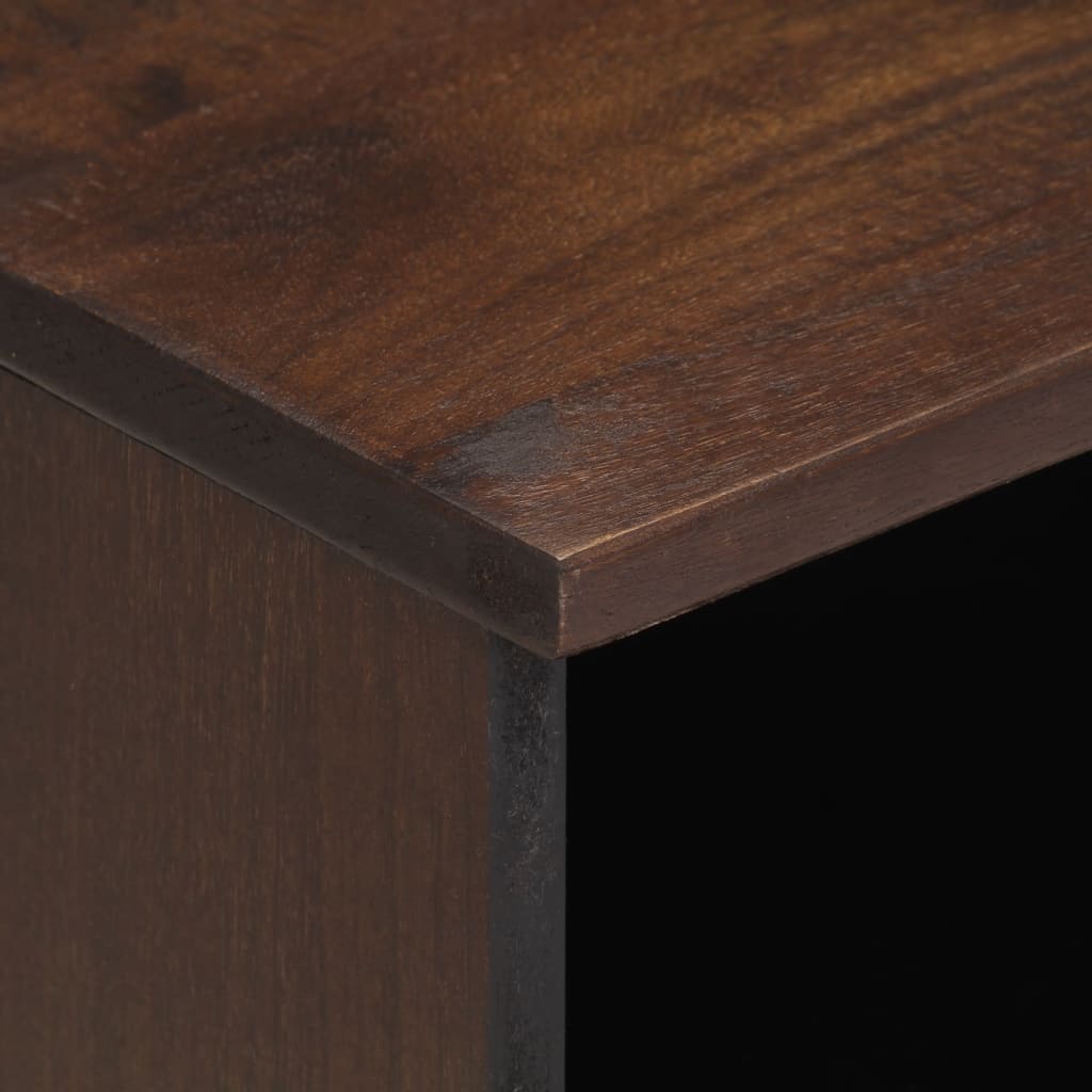 Nattbord 2 stk 40x34x46 cm heltre mango