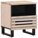 Nattbord 40x34x46 cm heltre bleket mango